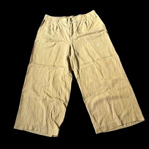 Torrid wide leg linen pants